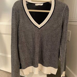 RAG & BONE/jean Black + White Lightweat Sweater - BARELY WORN